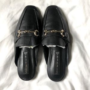 Steve Madden Razzi L Leather Loafer Mules Slides 5.5 5 1/2